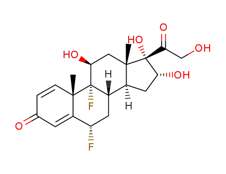 6α,9α-difluoro-11β,16α,17α,21-tetra-hydroxypregna-1,4-diene-3,20-dione