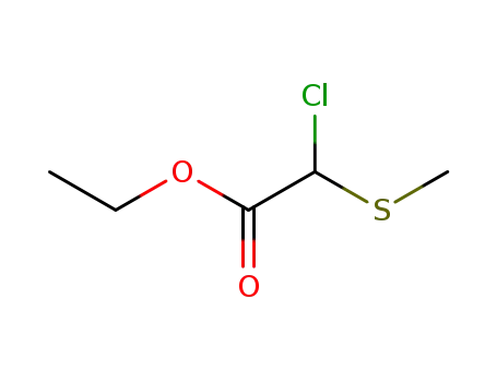 ethyl 2-chloro-2-methylthio-acetate