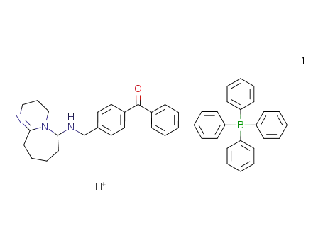 4-methylbenzophenone-(1,8-diazabicyclo[5.4.0]undec-7-ene)ammonium tetraphenylborate