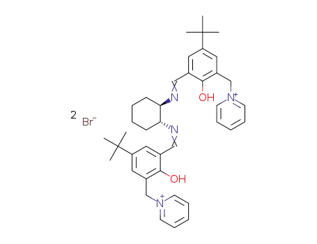 (R,R)-(-)-N,N'-bis(3-tert-butyl-5-(pyridinium-1-ylmethyl)salicylidene)-1,2-cyclohexanediamine dibromide