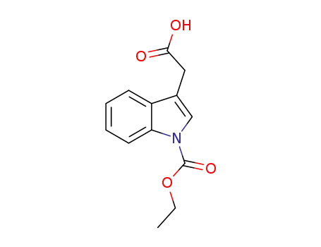 ethyl (1H-indole-1-carboxylate)-3-acetic acid
