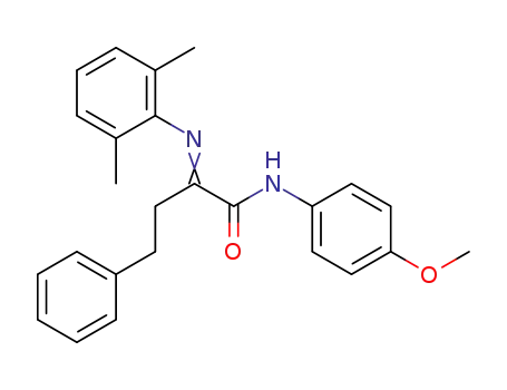 2-(2,6-dimethylphenylimino)-N-(4-methoxyphenyl)-4-phenylbutanamide