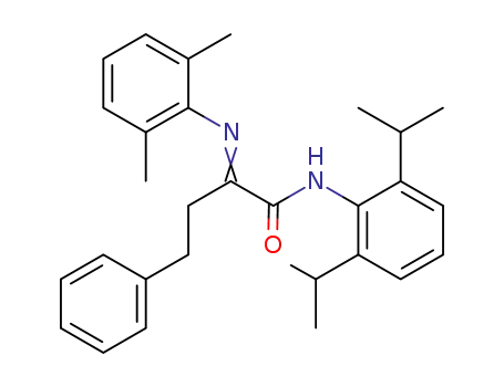 N-(2,6-diisopropylphenyl)-2-(2,6-dimethylphenylimino)-4-phenylbutanamide