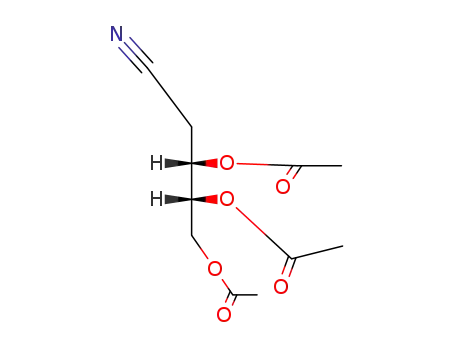 (3,4,5-triacetoxy)pentanenitrile