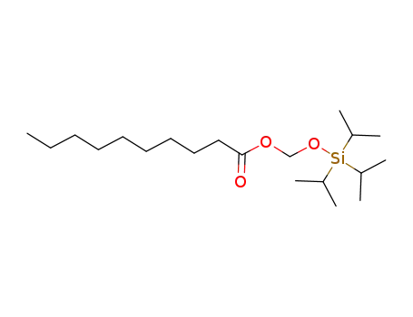 triisopropylsiloxymethyl decanoate