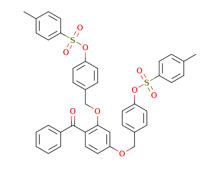 2,4-bis[3'-(tosyloxy)benzyloxy]benzophenone