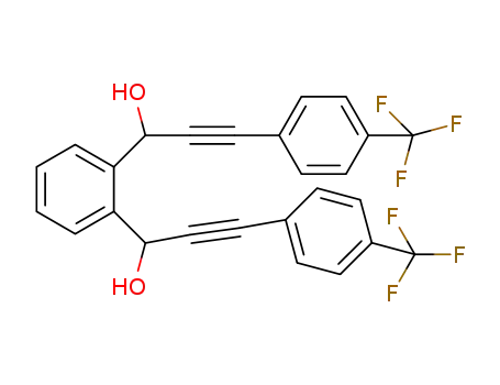 1,1'-(1,2-phenylene)bis(3-(4-(trifluoromethyl)phenyl)prop-2-yn-1-ol)