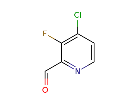 4-chloro-3-fluoro-2-formylpyridine