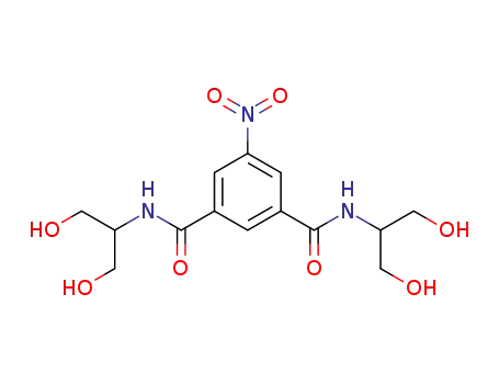 Molecular Structure of 60166-97-4 (N,N-Bis-(1,3-dihydroxy-2-propyl)-5-nitroisophthalamide)