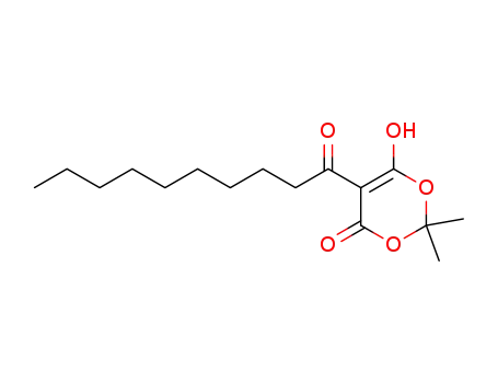 5-decanoyl-6-hydroxy-2,2-dimethyl-4H-1,3-dioxin-4-one