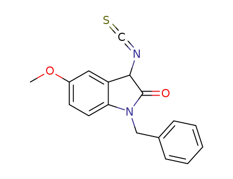 1-benzyl-3-isothiocyanato-5-methoxyindolin-2-one