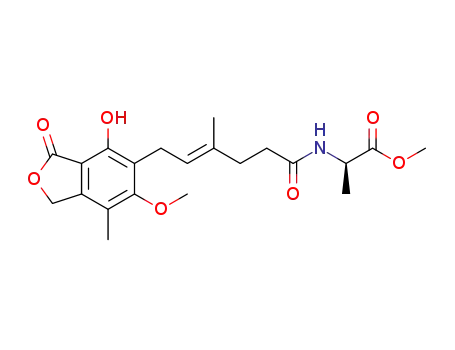 methyl ester N-mycophenoyl-D-alanine