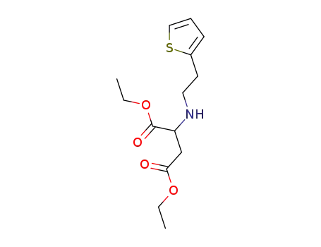 1,4-diethyl 2-{[2-(thiophen-2-yl)ethyl]amino}butanedioate