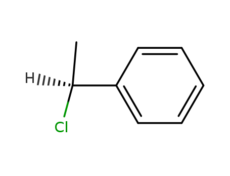 Molecular Structure of 3756-41-0 ((S)-1-Phenyl-1-chloroethane)