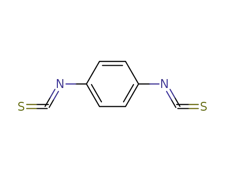 Molecular Structure of 4044-65-9 (1,4-PHENYLENE DIISOTHIOCYANATE)