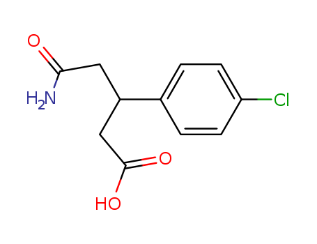 Benzenepropanoic acid, b-(2-amino-2-oxoethyl)-4-chloro-(1141-23-7)