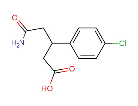 3-(p-chlorophenyl)glutaramic acid