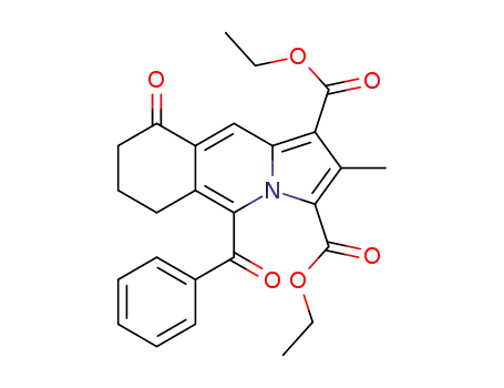 diethyl 5-benzoyl-2-methyl-9-oxo-6,7,8,9-tetrahydropyrrolo[1,2-b]isoquinoline-1,3-dicarboxylate