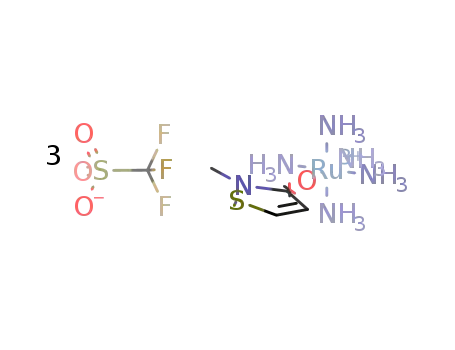 [(2-methylisothiazol-3(2H)-one)pentaamminruthenium(III)](CF3SO3)3