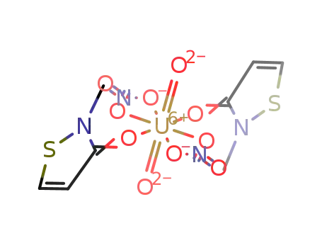 UO2(NO3)2(2-methylisothiazol-3(2H)-one)2