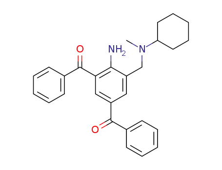 2,4-dibenzoyl-6-{[cyclohexyl(methyl)amino]methyl}aniline