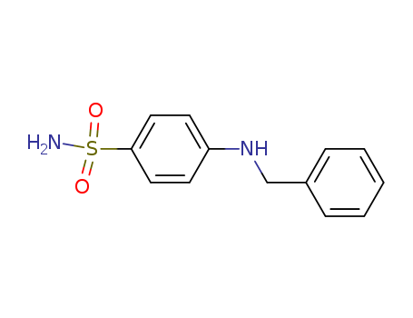 104-22-3,benzylsulfamide,Sulfanilamide,N4-benzyl- (6CI,7CI,8CI);46 R.P.;46RP;Benzylsulfamide;Chemodyn;B.125;M. and B. 125;N4-Benzylsulfanilamide;Proseptasine;Proseptazine;RP 46;Septasin;Septazine;Setazine;p-(Benzylamino)benzenesulfonamide;