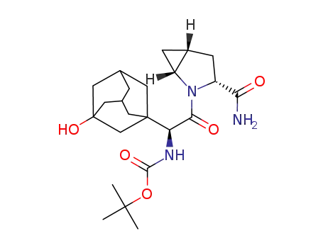 (S)-N-Boc-3-hydroxyadamantylglycine-D-cis-4,5-methanoprolinamide