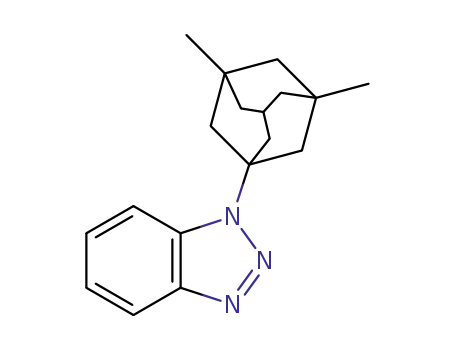 1-((1r,3R,5S,7r)-3,5-dimethyladamantan-1-yl)-1H-benzo[d][1,2,3]triazole