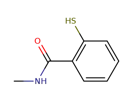 Molecular Structure of 20054-45-9 (N-methyl-2-sulfanylbenzamide)