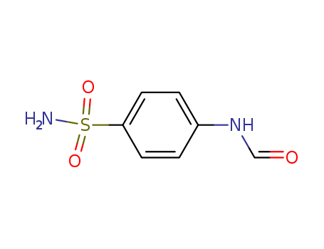 Benzenesulfonamide, 4-(formylamino)- (9CI)