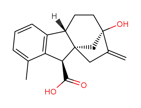 Molecular Structure of 13613-87-1 (Epiallogibberic acid)