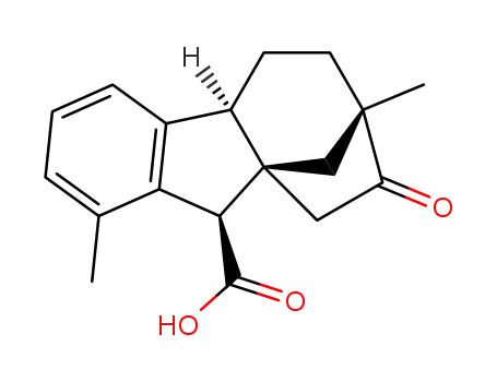 Molecular Structure of 427-78-1 (gibberic acid)
