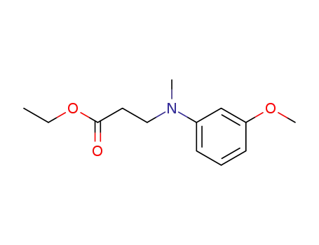 3-(N-Methyl-N-m-methoxyphenylamino)-propionsaeure-aethylester