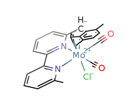 [(η3-4,7-Me2C9H5)Mo(CO)2(6,6'-dimethyl-2,2'-bipyridine)Cl]