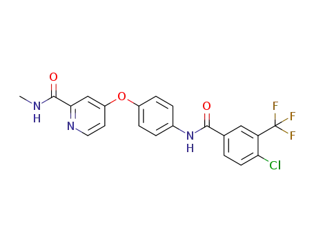 4-(4-(4-chloro-3-(trifluoromethyl)phenylamido)phenoxy)-N-methylpyridine-2-carboxamide