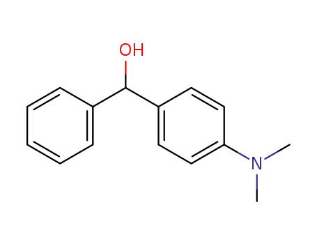 Molecular Structure of 7494-77-1 (4-(DIMETHYLAMINO)BENZHYDROL)