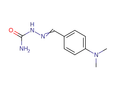 Molecular Structure of 2929-82-0 (4-(dimethylamino)benzaldehyde semicarbazone)