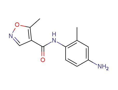 N-(4-amino-2-methylphenyl)-5-methylisoxazole-4-carboxamide
