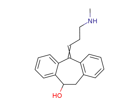 Molecular Structure of 1156-99-6 (10-hydroxynortriptyline)