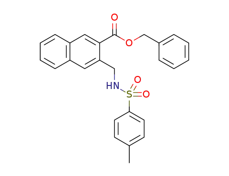 benzyl 3-((4-methylphenylsulfonamido)methyl)-2-naphthoate