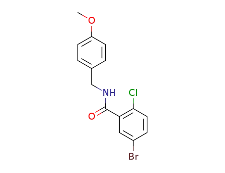 5-bromo-2-chloro-N-(4-methoxybenzyl)benzamide