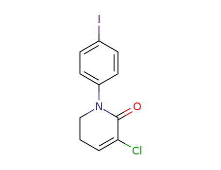 3-chloro-1-(4-iodophenyl)-5,6-dihydropyridin-2(1H)-one