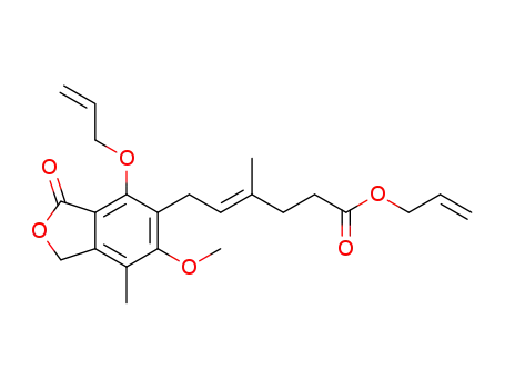 (E)-allyl 6-(4-(allyloxy)-6-methoxy-7-methyl-3-oxo-1,3-dihydroisobenzofuran-5-yl)-4-methylhex-4-enoate