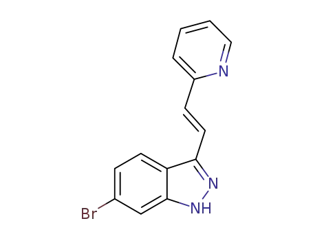 (E)-6-bromo-3-(2-(pyridin-2-yl)vinyl)-1H-indazole