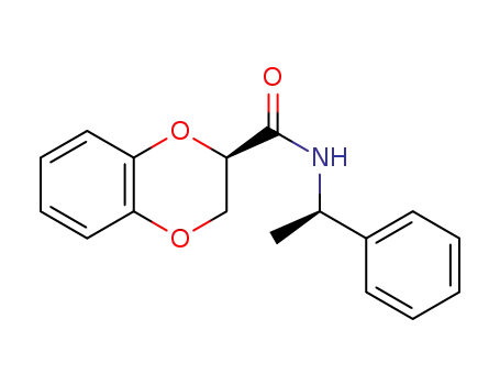 (R)-N-((R)-1-phenylethyl)-2,3-dihydrobenzo [b][1,4]dioxine-2-carboxamide