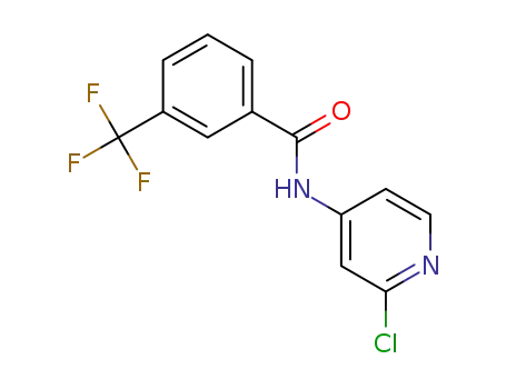 N-(2-chloropyridin-4-yl)-3-(trifluoromethyl)benzamide