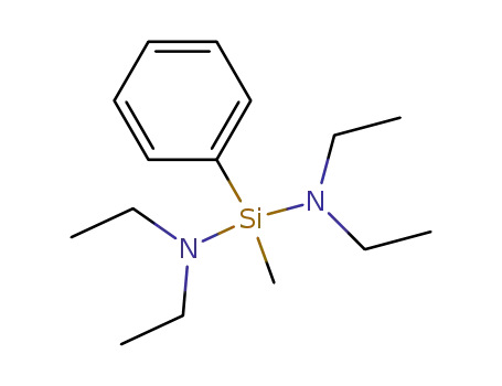 Molecular Structure of 1023-81-0 (Silanediamine, N,N,N',N'-tetraethyl-1-methyl-1-phenyl-)