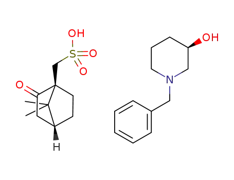 (R)-1-benzyl-3-hydroxypiperidine camphorsulfonate