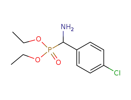 diethyl 1-amino(p-chlorophenyl)methylphosphonate
