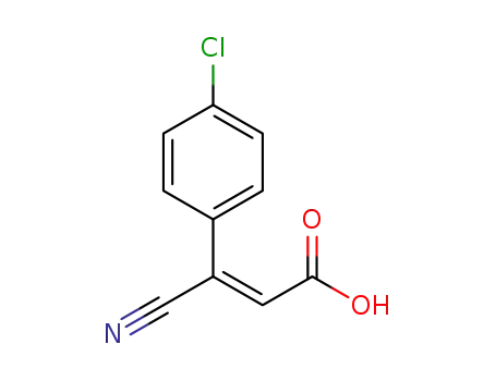 (E)-3-(4-chlorophenyl)-3-cyanoacrylic acid